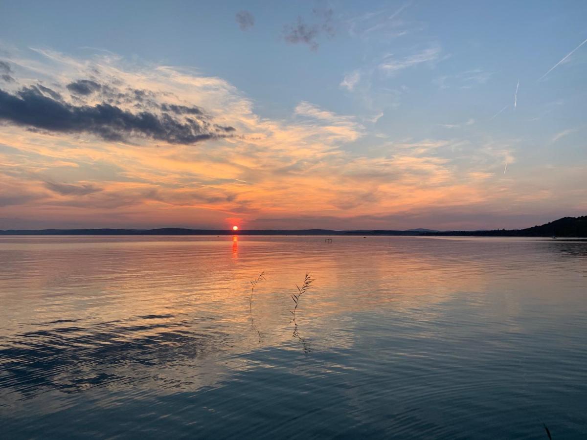 Green Lake House - Private Beach At Balaton バラトンアカラッチャ エクステリア 写真